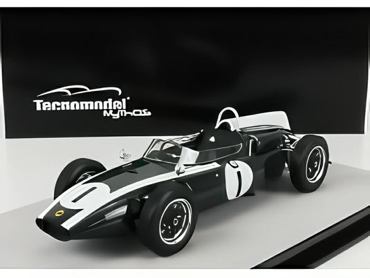 クーパー F1 T53 N 1 イギリス シルバーストーン GP 世界チャンピオン 1960 ジャック ブラバム グリーン/ TECNOMODEL 1/18 175台限定 F1ミニカー