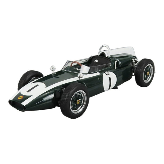 Cooperクーパー F1 T53 #1 British Silverstone GP 1960 Jack Brabham グリーン F1ワールドチャンピオン 175台限定 / Tecno 1/18 ミニカー