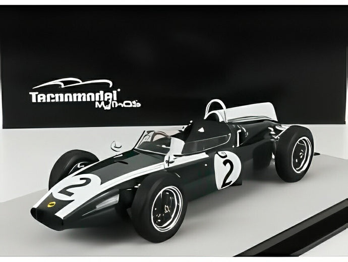 クーパー F1 T53 N 2 イギリスGP 1960 B.McLaren グリーン/ TECNOMODEL 1/18 90台限定ミニカー