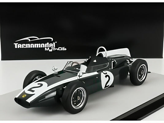 クーパー F1 T53 N 2 イギリスGP 1960 B.McLaren グリーン/ TECNOMODEL 1/18 90台限定ミニカー
