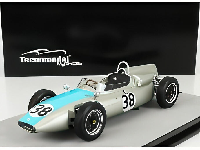 クーパー F1 T53 N 38 ドイツGP 1961 B.Collomb シルバー/ TECNOMODEL 1/18 60台限定ミニカー