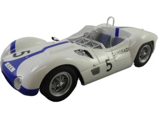 Maserati Birdcage Tipo 61 1960年 ニュルブルクリンクGP 優勝 #5 Moss Gurney/ Tecno 1/18 ミニカー