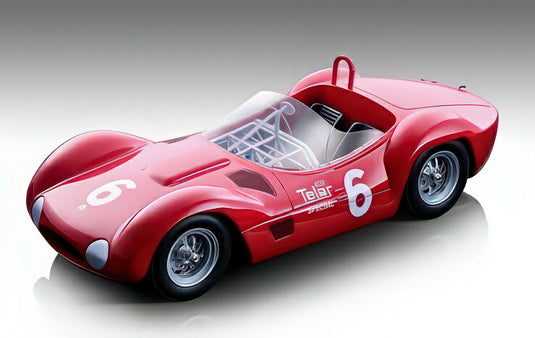 Maserati Birdcage Tipo 61 優勝 Meadowdale GP 1961 Roger Penske/ Tecno 1/18