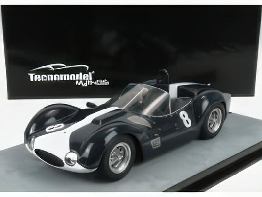 MASERATI - TIPO 61 BIRDCAGE N 8 SOTHEBY'S AUCTION LONDON 2013 - BLUE/Tecno 1/18ミニカー