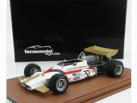 BRM - F1  P153 N 32 USA GP 1970 PETER WESTBURY - WHITE GOLD/Tecno 1/18ミニカー 45台限定