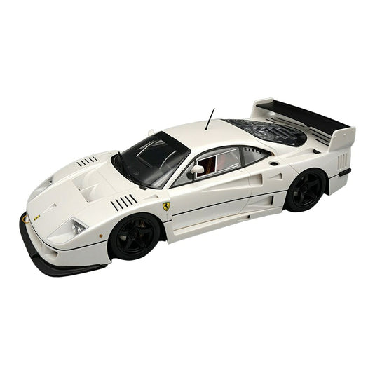 Ferrariフェラーリ F40 LM 1996 パールメタリックホワイト 5スポークブラックリム / Tecno 1/18 ミニカー