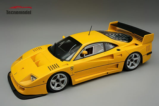 Ferrari F40 LM 1996 プレスバージョン モデナイエロー 5スポーク シルバーリム/ Tecno 1/18