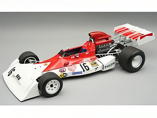 【予約】2026年発売予定BRM F1 P160E N16 1973年 スペインGP N.ラウダ ホワイト/レッド/ TECNOMODEL 1/18 ミニカー