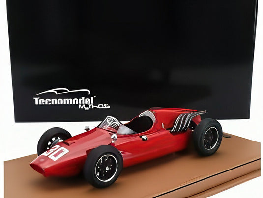 クーパー F1 T51 N 30 フランスGP 1960 ジーノ ムナロン レッド/ TECNOMODEL 1/18 50台限定ミニカー