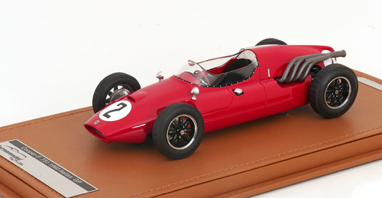 COOPER F1 T51 2号車 イタリアGP 1960 Giulio Cabianca レッド/ TECNOMODEL 1/18 55台限定ミニカー
