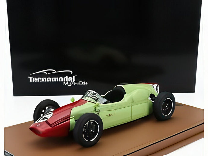 クーパー F1 T51 N 14 イギリスGP 1960 オリビエ ゲンデビアン ライトグリーン レッド/ TECNOMODEL 1/18 40台限定ミニカー