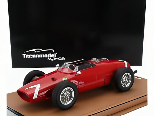 フェラーリ F2 ディーノ 156 N 7 ウィナー ドイツ ソリテュードGP 1960 W.Von Trips レッド/ TECNOMODEL 1/18 70台限定ミニカー