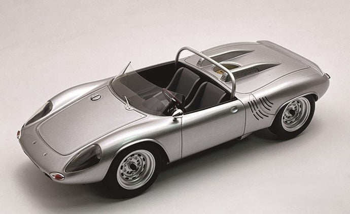 【予約】2026年発売予定PORSCHE 718 WRS スパイダー PRESS VERSION 1961 シルバー/ Tecno 1/18 ミニカー