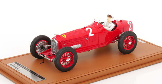 Alfa Romeo P3 Tipo B Scuderia Ferrari 優勝 GPドイツ Caracciola 1932 ドライバーフィギュア付き 限定70個/ Tecnomodel 1/18 ミニカー