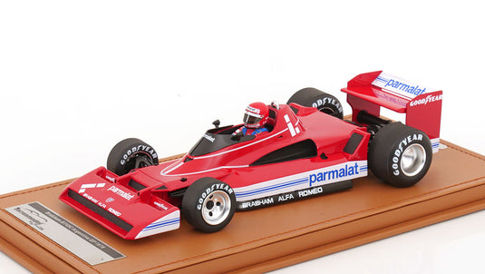Alfa Romeo Brabham BT45C GPアルゼンチン Lauda 1977 ドライバーフィギュア付き 限定70個/ Tecnomodel 1/18 ミニカー