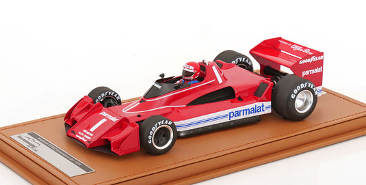Alfa Romeo Brabham BT45C GPシルバーストーン イギリス Lauda 1978 ドライバーフィギュア付き 限定70個/ Tecnomodel 1/18 ミニカー