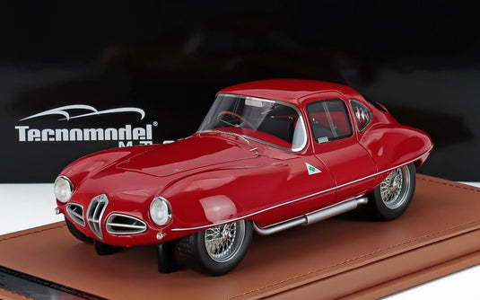 ALFA ROMEO C2 DISCO VOLANTE クーペ 1973 ロッソアルファ レッド 160台限定/ Tecno 1/18 ミニカー