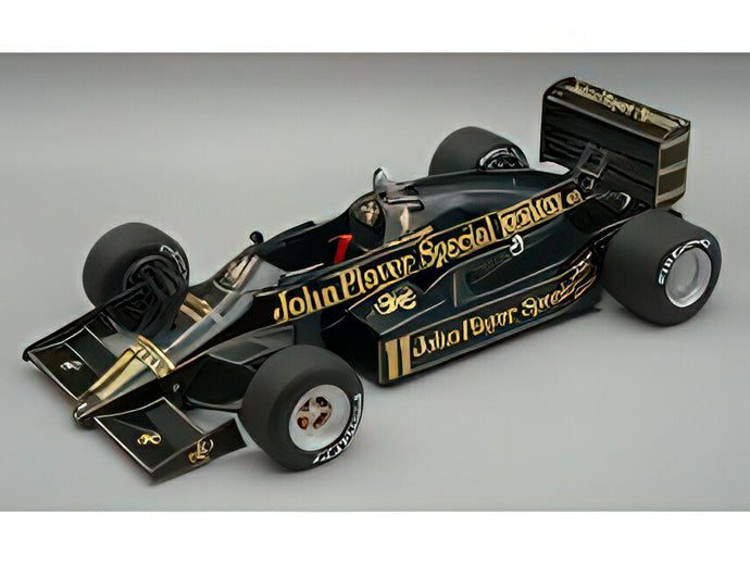 【予約】2025年発売予定LOTUS  F1  94T TEAM JPS N 11 DUTCH GP 1983 ELIO DE ANGELIS  BLACK GOLD/Tecno 1/18ミニカー