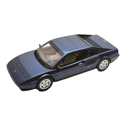 【予約】2026年発売予定 Ferrariフェラーリ 308 Mondialモンディアル 3.2 1985 メタリックブルー 限定版 / Tecno 1/18 ミニカー