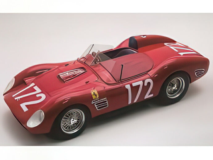 【予約】12月以降発売予定FERRARI ディーノ 196S 1984cc V6 スパイダー 172号車 7位 タルガフローリオ 1960 ペドロ・ロドリゲス リカルド・ロドリゲス レッド/ TECNOMODEL 1/18 ミニカー