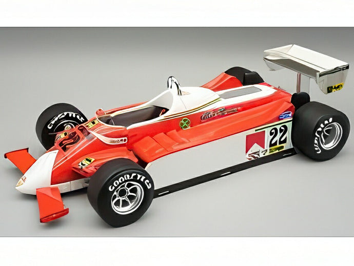 【予約】12月以降発売予定ALFA ROMEO F1 179 N22 オランダGP 1980 V.ブランビラ ホワイトレッド/ TECNOMODEL 1/18 ミニカー