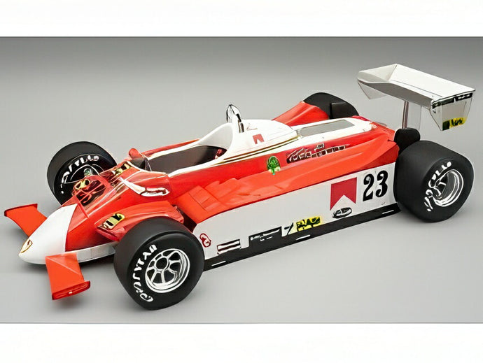 【予約】12月以降発売予定ALFA ROMEO F1 179 N23 アメリカ東GP 1980 B.ジャコメリ ホワイトレッド/ TECNOMODEL 1/18 ミニカー