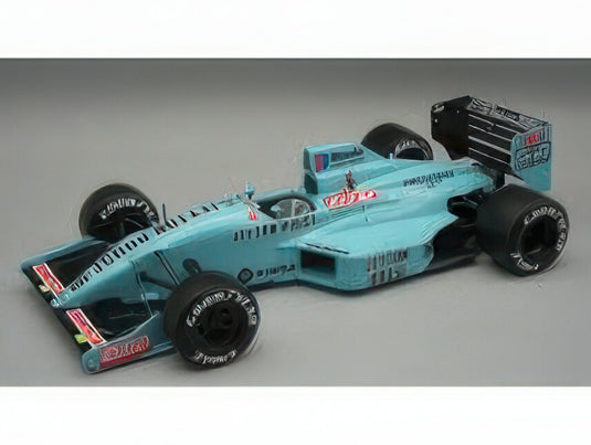【予約】12月以降発売予定MARCH F1 881 JUDD チーム LEYTON HOUSE N 16 ドイツGP レインタイヤ付き 1988 イヴァン・カペリ ライトブルー/ Tecno 1/18 ミニカー