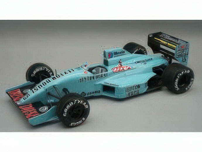 【予約】12月以降発売予定MARCH F1 881 JUDD チーム LEYTON HOUSE N 15 イギリスGP レインタイヤ付き 1988 マウリシオ・グージェルミン ライトブルー/ Tecno 1/18 ミニカー