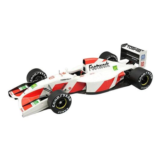【予約】2026年発売予定 Footworkフットワーク F1 FA13 Mugen Honda無限ホンダ #10 日本GP 1992 Aguri Suzuki鈴木亜久里 ホワイト/レ / Tecno 1/18 ミニカー