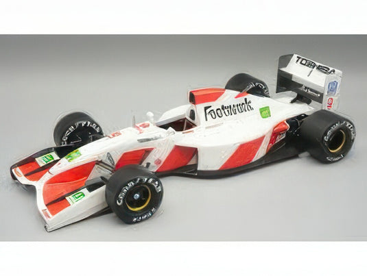 【予約】12月以降発売予定FOOTWORK F1 FA13 無限ホンダ N 9 モナコGP 1992 ミケーレ・アルボレート ホワイト レッド/ Tecno 1/18 ミニカー