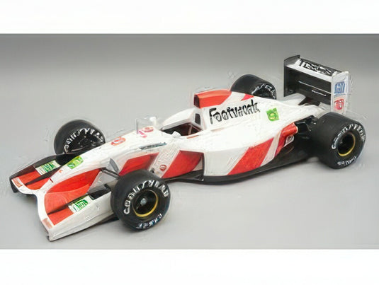 【予約】12月以降発売予定FOOTWORK F1 FA13 無限ホンダ N 10 ベルギーGP レインタイヤ付き 1992 鈴木亜久里 ホワイト レッド/ Tecno 1/18 ミニカー