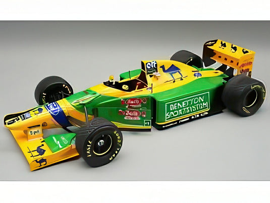 【予約】2026年発売予定BENETTON F1 B193 BENETTON FORD N6 1993年 イギリスGP 3位 レインタイヤ R.パトレーゼ イエロー/グリーン/ブルー/ TECNOMODEL 1/18 ミニカー