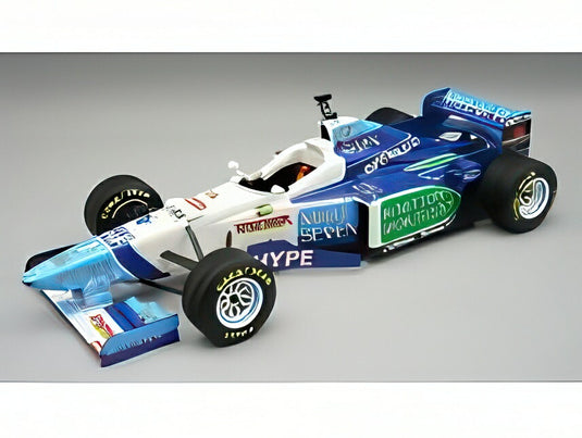 【予約】2026年発売予定BENETTON F1 B196 チーム ルノー マイルドセブン 3号車 ブラジルGP レインタイヤ 1996 J.Alesi ホワイトライトブルーグリーン/ TECNOMODEL 1/18 ミニカー