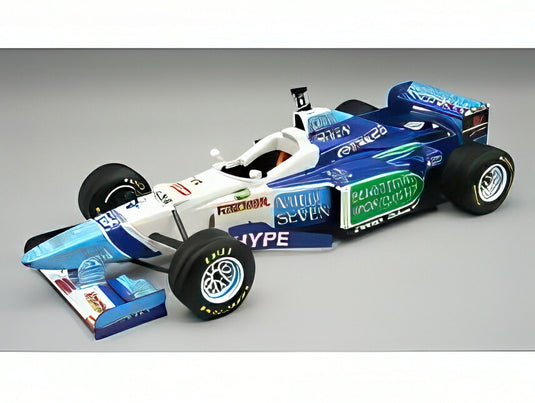 【予約】2026年発売予定BENETTON F1 B196 チーム ルノー マイルドセブン 4号車 スペインGP レインタイヤ 1996 G.Berger ホワイトライトブルーグリーン/ TECNOMODEL 1/18 ミニカー