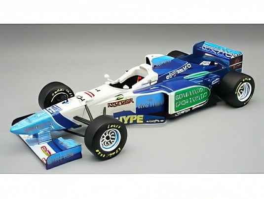【予約】2026年発売予定BENETTON F1 B196 チーム ルノー マイルドセブン 4号車 モナコGP 1996 G.Berger ホワイトライトブルーグリーン/ TECNOMODEL 1/18 ミニカー
