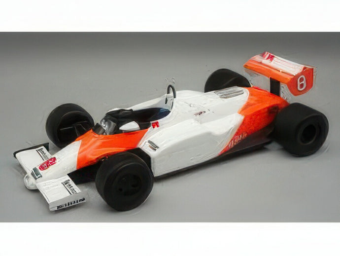 【予約】12月以降発売予定McLAREN F1 MP4/1C N 8 モナコGP レインタイヤ付き 1983 ニキ・ラウダ ホワイト レッド/ Tecno 1/18 ミニカー