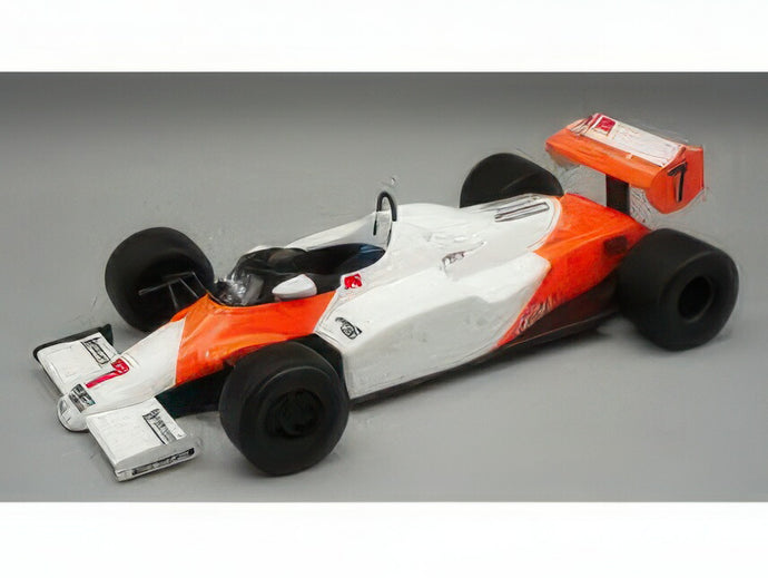 【予約】12月以降発売予定McLAREN F1 MP4/1C N 7 モナコGP レインタイヤ付き 1983 ジョン・ワトソン ホワイト レッド/ Tecno 1/18 ミニカー
