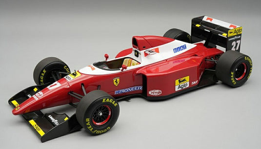 【予約】2026年発売予定FERRARI F1 F93A チーム Scuderia Ferrari N 27 モナコGP 1993 ジャン・アレジ レッドホワイト / Tecno 1/18 ミニカー