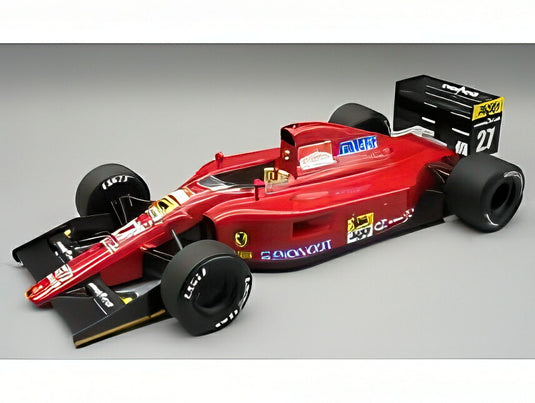 【予約】12月以降発売予定FERRARI F1 642 N27 モナコGP 1991 A.プロスト レッドブラック/ TECNOMODEL 1/18 ミニカー