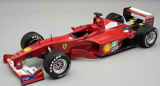 【予約】2026年発売予定Ferrariフェラーリ F1 F2000 N 4 優勝 ドイツ ホッケンハイムGP レインタイヤ 2000 ルーベンス バリチェロ レッド / TECNOMODEL 1/18 ミニカー