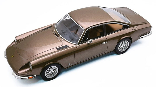 【予約】2026年発売予定Ferrariフェラーリ 365 GT 2+2 クーペ 1967 ブロンズ メタリック / TECNOMODEL 1/18 ミニカー