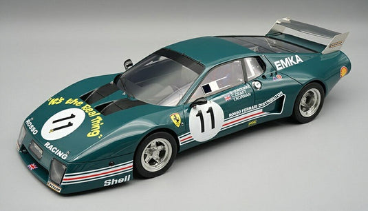 【予約】2026年発売予定Ferrariフェラーリ 512BB LM チーム ROSSO RACING N 11 6h シルバーストーン 1980 S.オローク C.クラフト V.ノーマ / TECNOMODEL 1/18 ミニカー