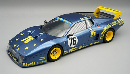 【予約】2026年発売予定Ferrariフェラーリ 512BB LM チーム シャルル ポッツィ N 76 24h ル マン 1980 P.デュドネ J.シャンセヴァル H.ルグー ブル / TECNOMODEL 1/18 ミニカー