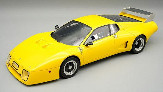 【予約】2026年発売予定Ferrariフェラーリ 512BB LM プレスバージョン 1979 イエロー / TECNOMODEL 1/18 ミニカー