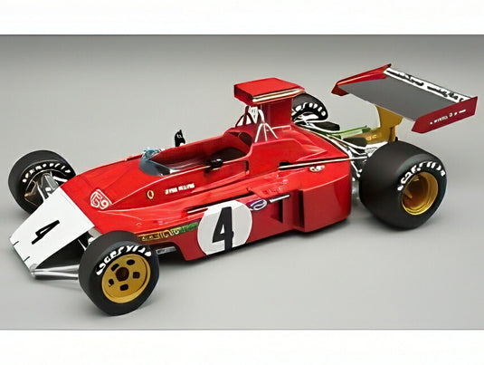 【予約】12月以降発売予定FERRARI F1 312 B3 (ブロークノーズ) N4 カナダGP 1973 A.メルツァリオ レッドホワイト/ TECNOMODEL 1/18 ミニカー