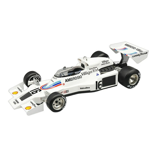 【予約】2026年発売予定 SHADOWシャドウ F1 DN8 1977 No.16 JAPAN日本 GP RICCARDO PATRESEリカルドパトレーゼ WHITEホワイト / Tecno 1/18 ミニカー