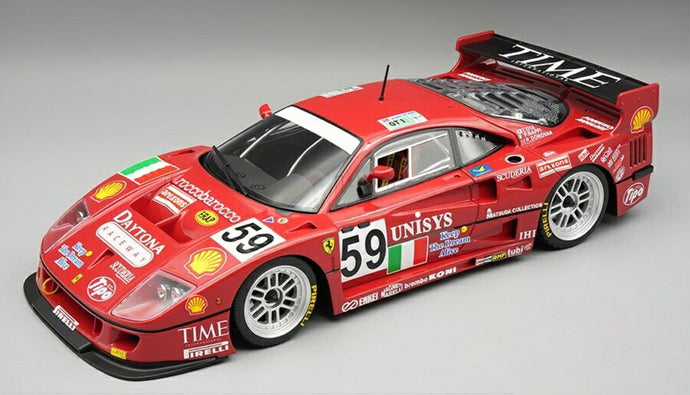 【予約】2026年発売予定FERRARI F40 LM N59 ルマン24時間 1996 ピエロナッピ ロビンドノバン 太田哲也 レッド/ Tecno 1/18 ミニカー