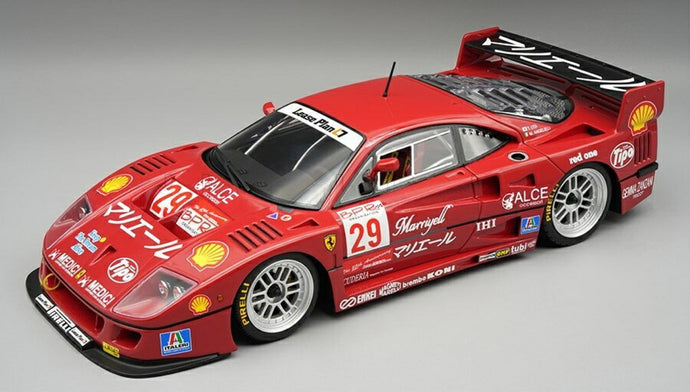 【予約】2026年発売予定FERRARI F40 LM N29 BPR鈴鹿 1996 マックスアンジェレッリ 太田哲也 レッド/ Tecno 1/18 ミニカー