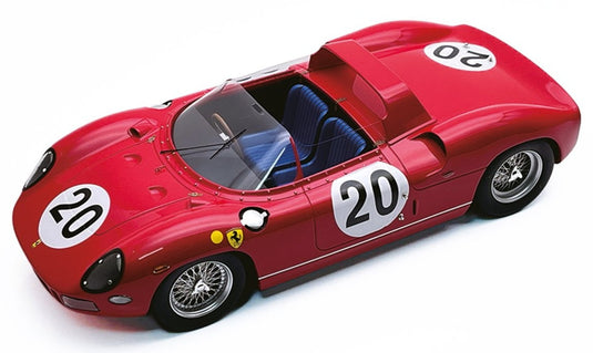 【予約】2026年発売予定Ferrariフェラーリ 275P スパイダー 3.3L V12 優勝 ルマン24時間 1964 N 20 レッド / TECNOMODEL 1/18 ミニカー