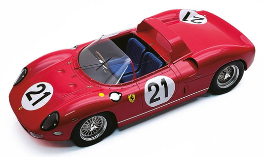【予約】2026年発売予定Ferrariフェラーリ 275P スパイダー 3.3L V12 ルマン24時間 1964 N 21 レッド / TECNOMODEL 1/18 ミニカー